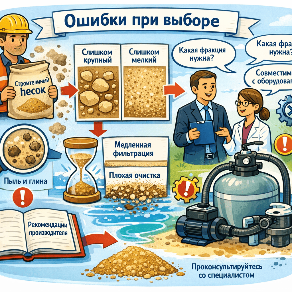 Песок для фильтра