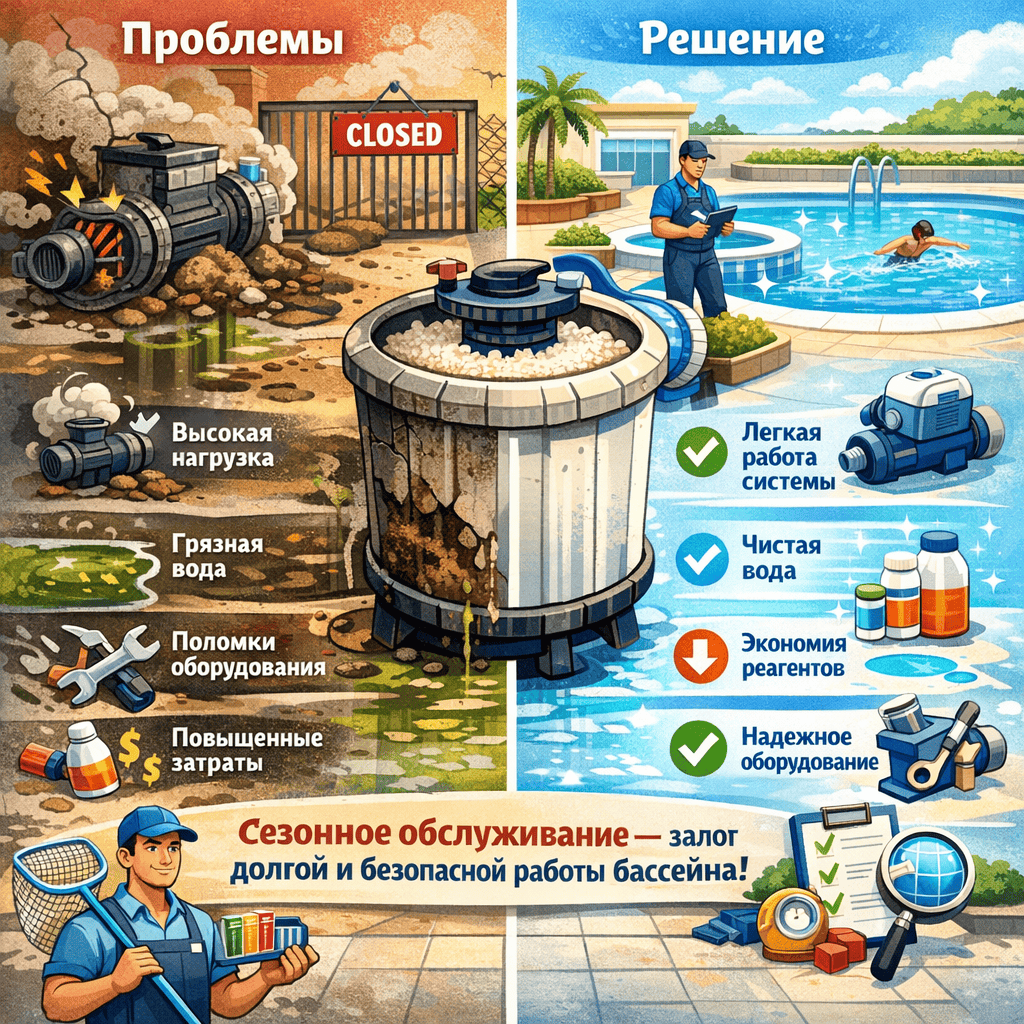 Сезонное обслуживание