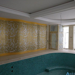 Бассейн и гидромассажная купель с оптоволоконной подсветкой – фото №8